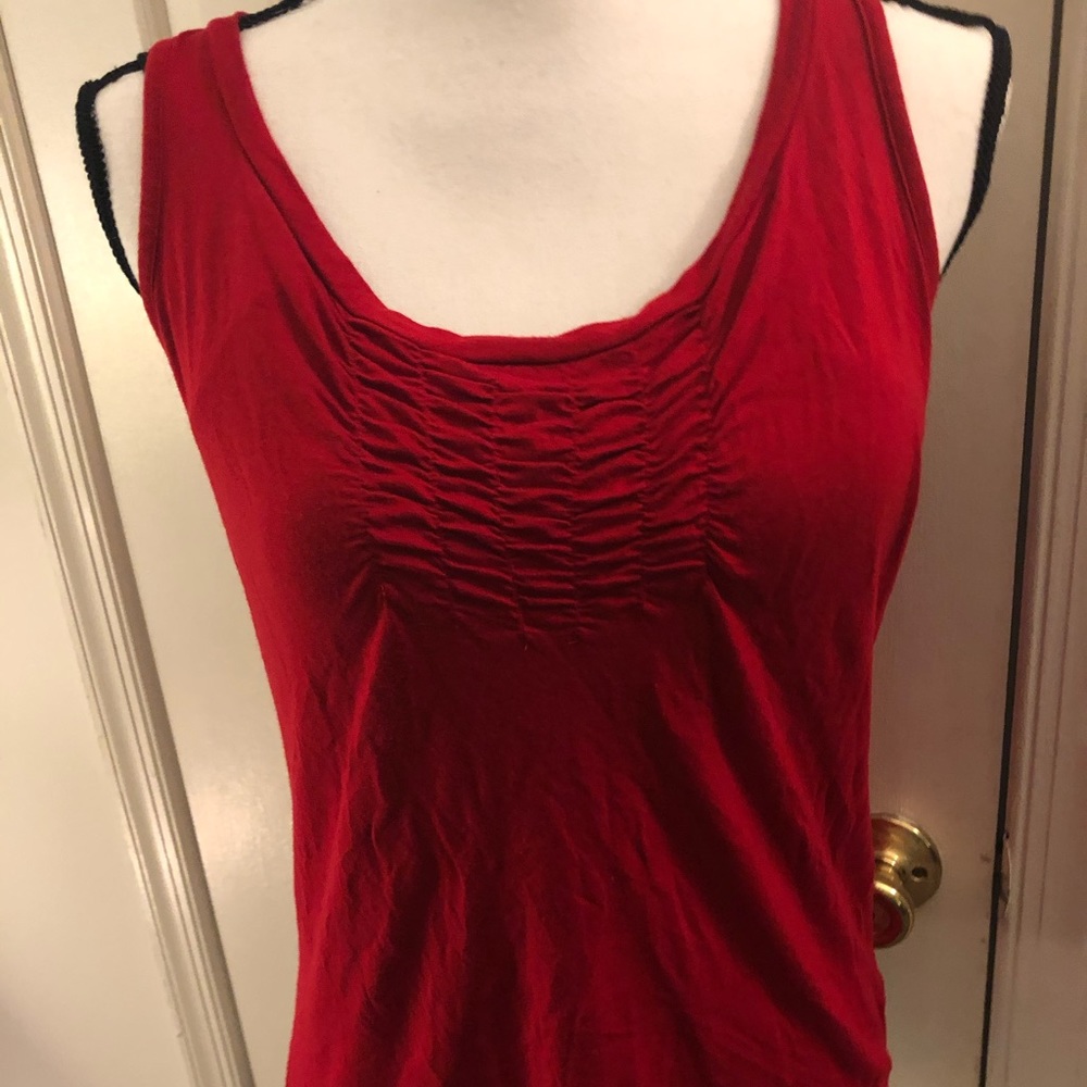 Talbots red tank top